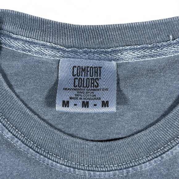 Salty Dog Cafe Shirt Adult MEDIUM Blue Cotton Hilton Head South Carolina Y2K - Picture 5 of 8